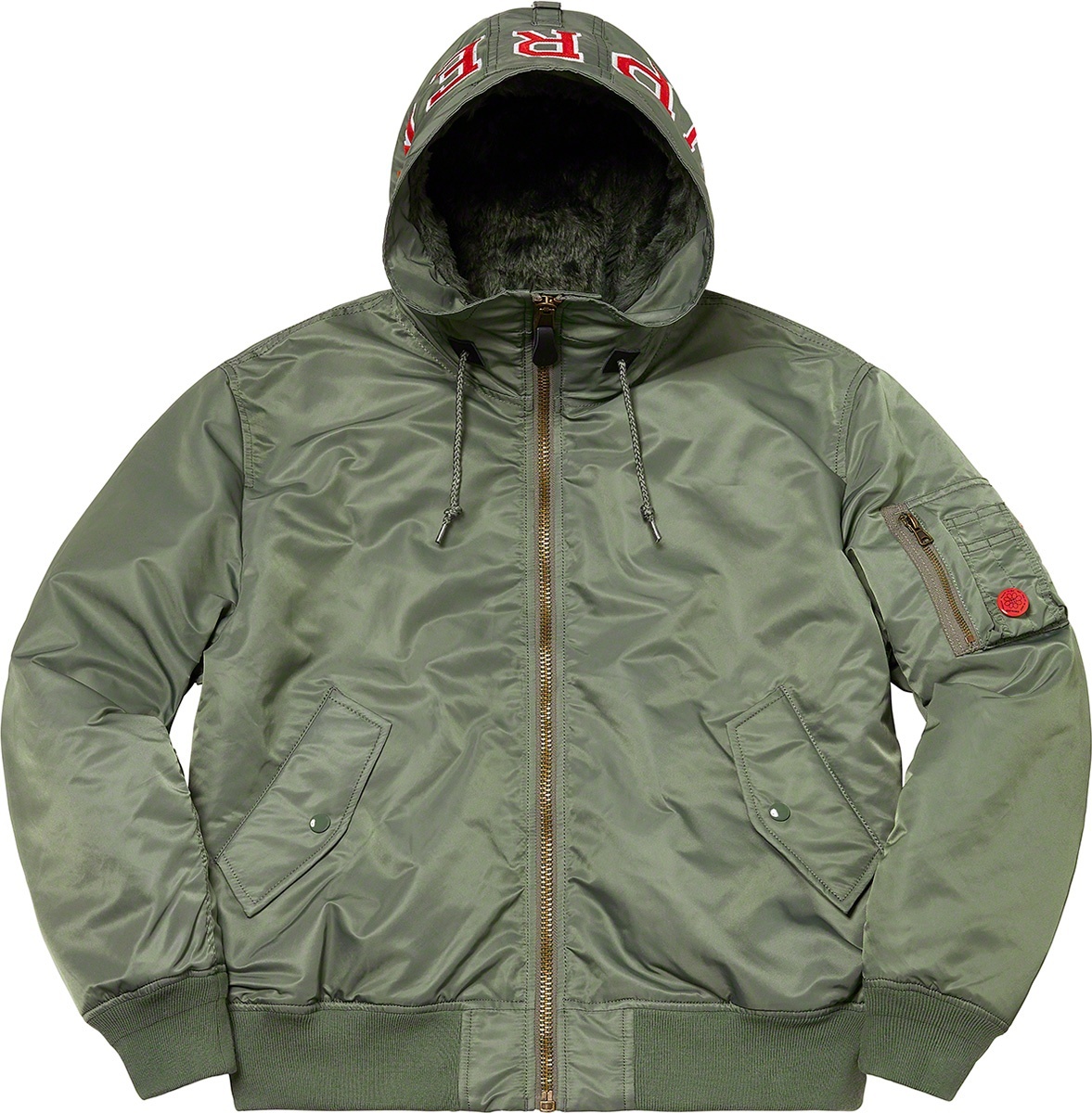 Hooded MA-1 view 12